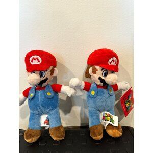 Super Mario Brothers Mario Set of 2 Plush Dolls Toys
